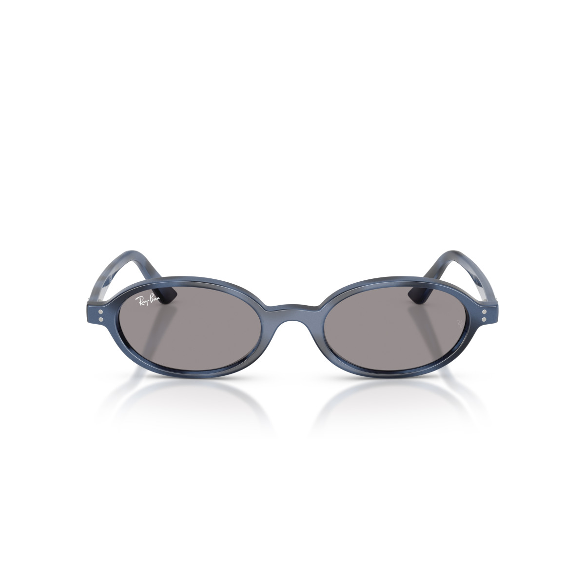 Ray-Ban Khal Small akiniai | Blue Havana - Grey