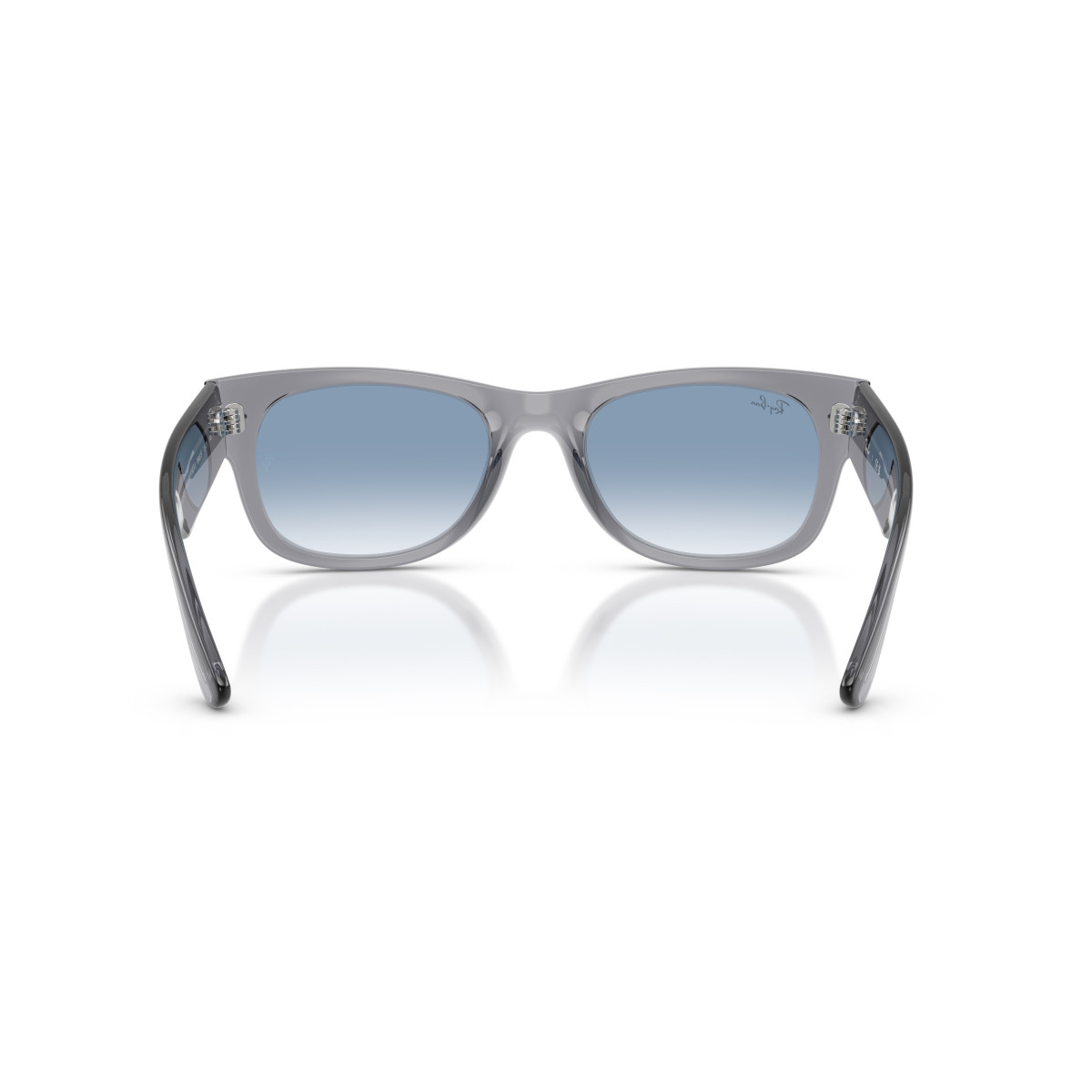 Ray-Ban Mega Wayfarer II akiniai | Grey - Clear Gradient Blue