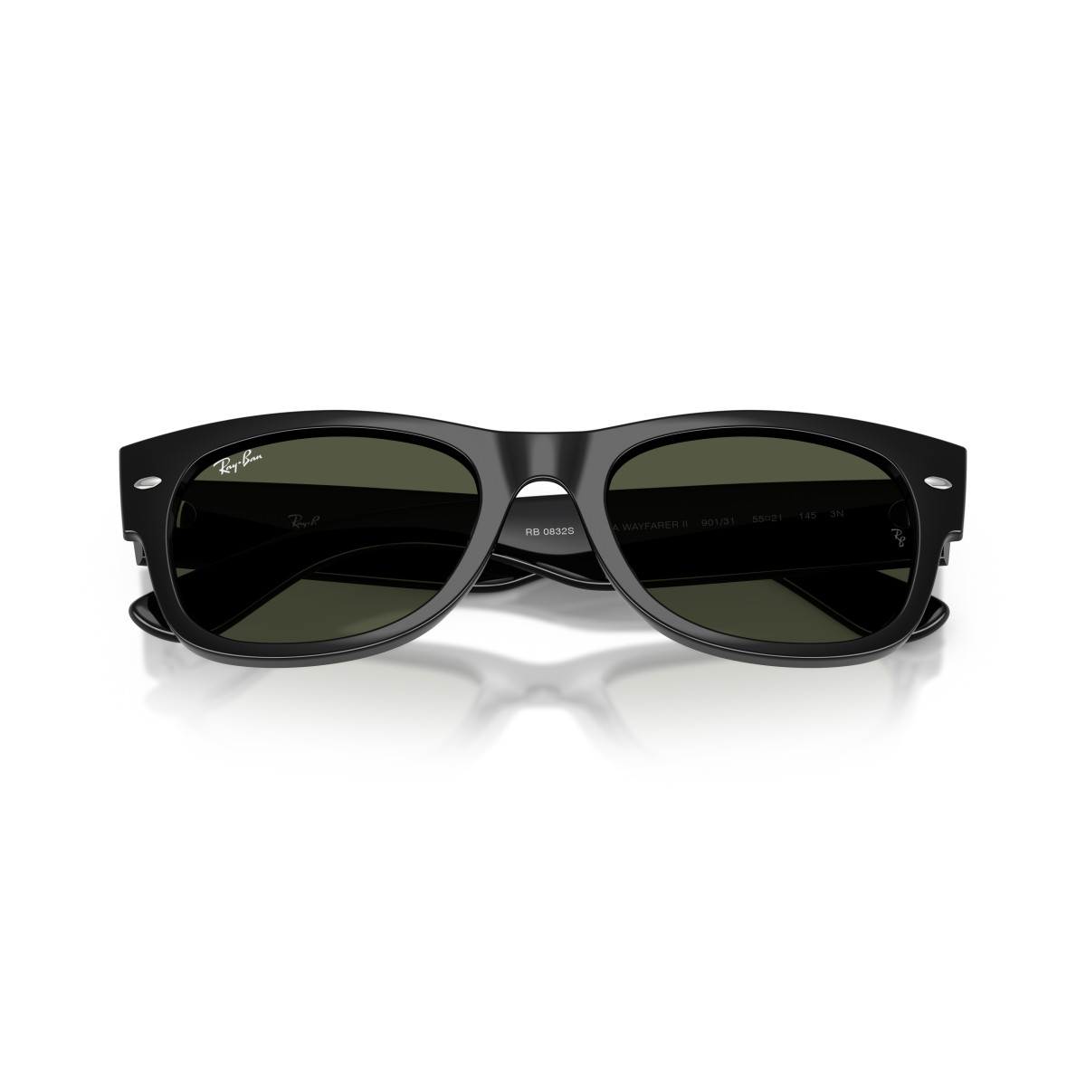 Ray-Ban Mega Wayfarer II akiniai | Black - Green