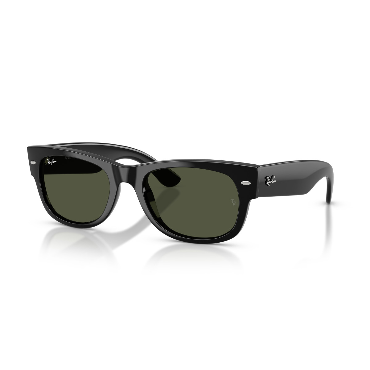 Ray-Ban Mega Wayfarer II akiniai | Black - Green