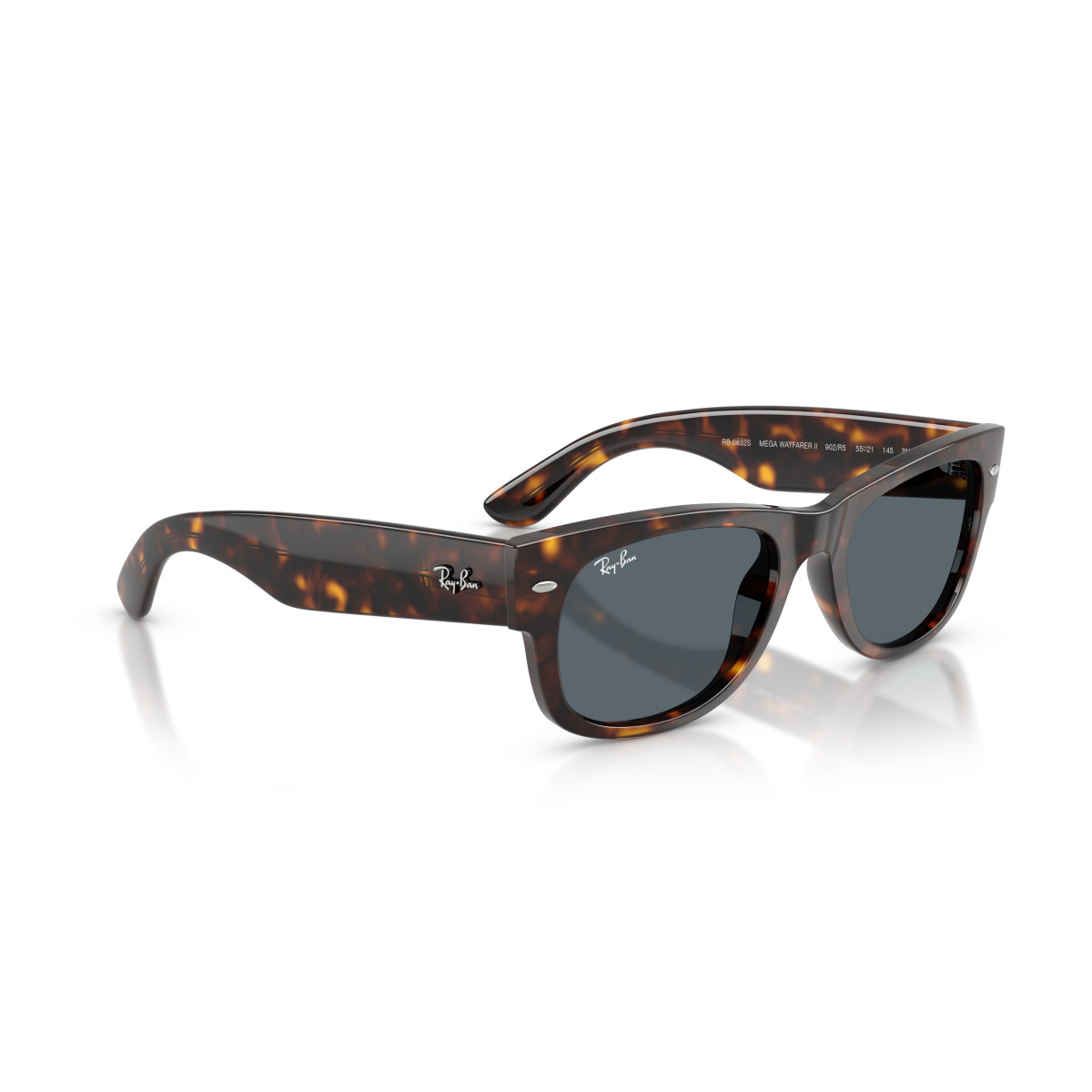 Ray-Ban Mega Wayfarer II akiniai | Havana - Blue