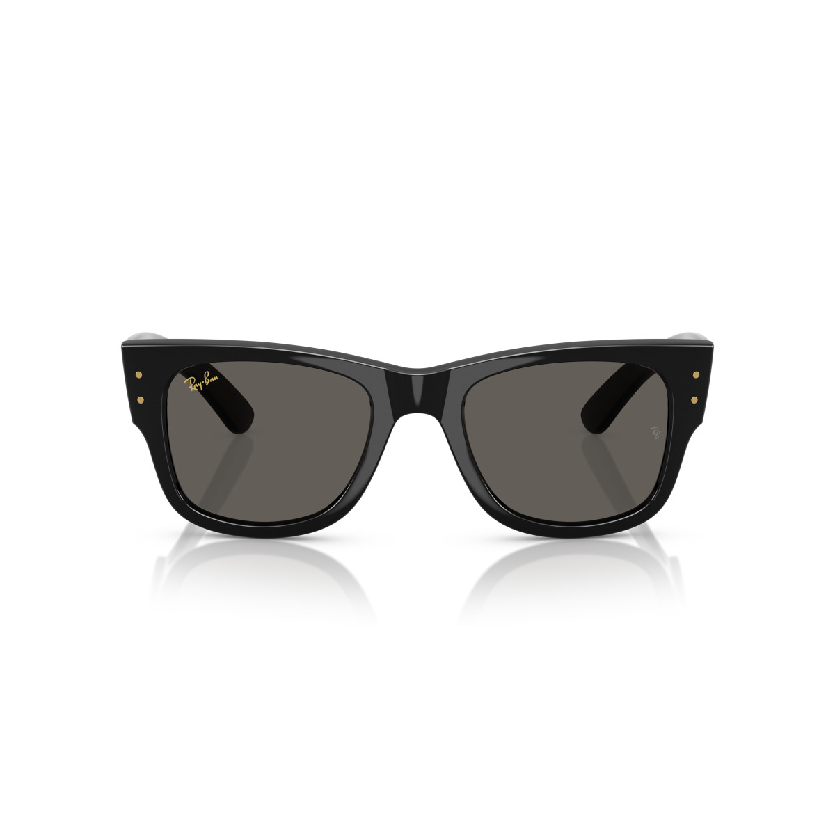 Ray-Ban Mega Wayfarer akiniai | A$AP ROCKY Collection: Black Out | Black - Ultra Blue