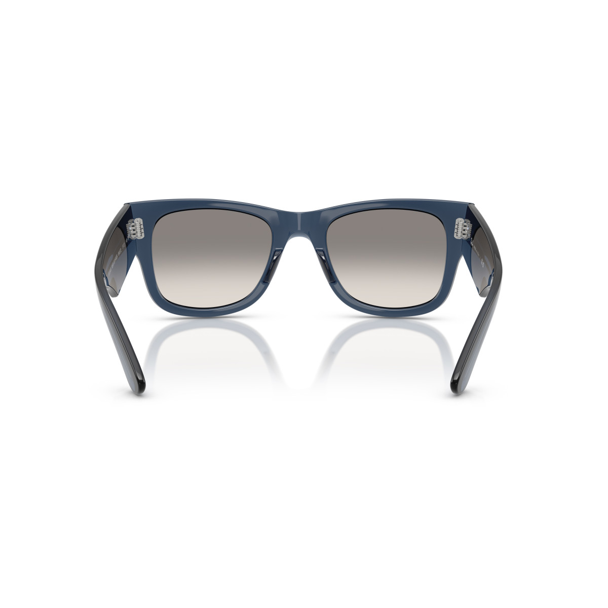 Ray-Ban Mega Wayfarer akiniai | Transparent Dark Grey - Clear Gradient Grey
