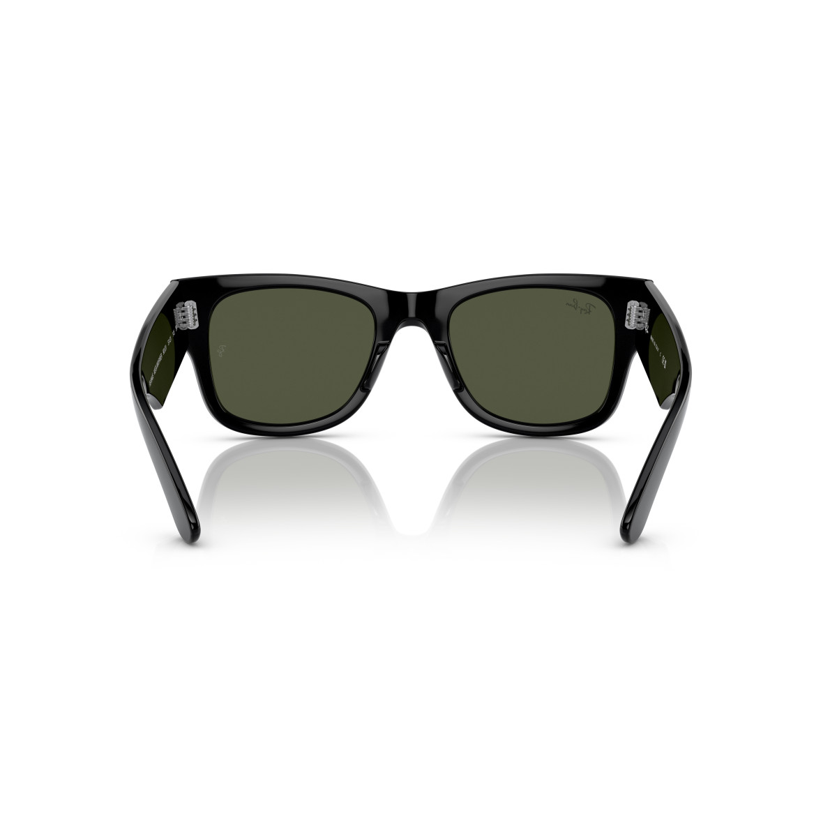 Ray-Ban Mega Wayfarer Sunglasses | Black - Green