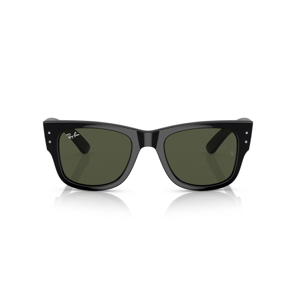 Ray-Ban Mega Wayfarer Sunglasses | Black - Green