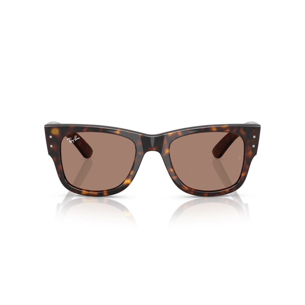 Ray-Ban Mega Wayfarer Sunglasses | Havana - Light Violet
