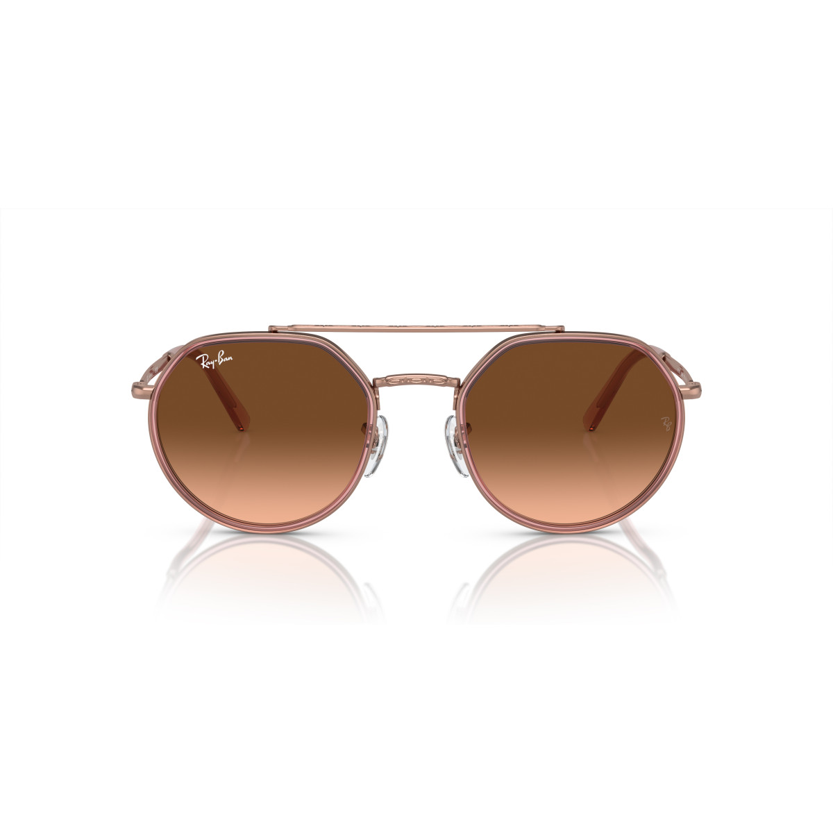 Ray-Ban RB3765 akiniai | Copper - Pink Brown