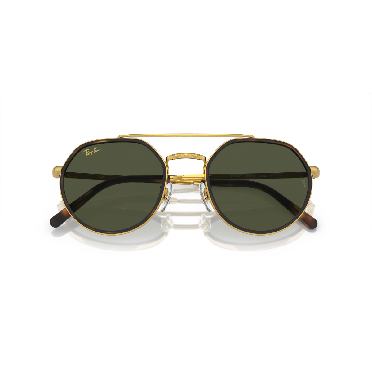 Ray-Ban RB3765 akiniai | Legend Gold - Green