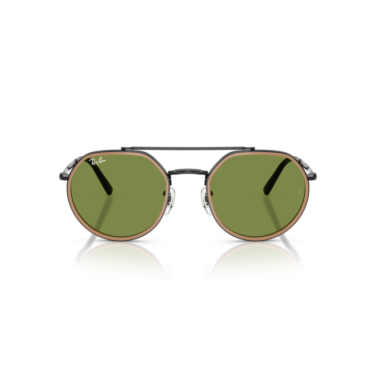 Ray-Ban RB3765 akiniai | Black - Green
