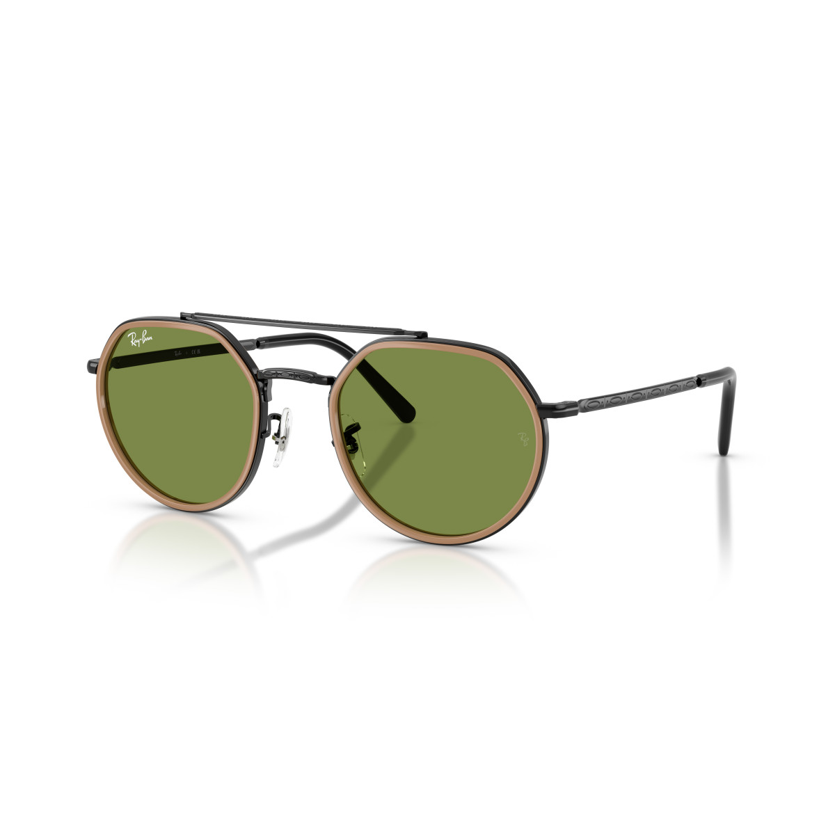 Ray-Ban RB3765 akiniai | Black - Green