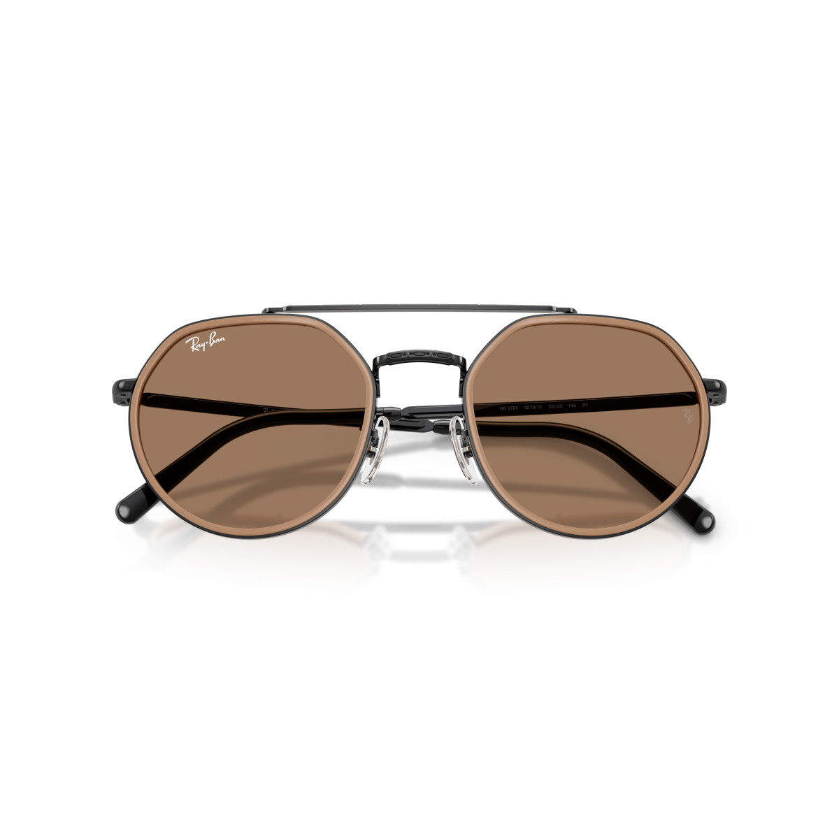 Ray-Ban RB3765 akiniai | Black - Brown