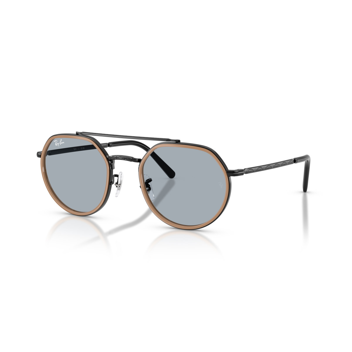 Ray-Ban RB3765 akiniai | Black - Blue