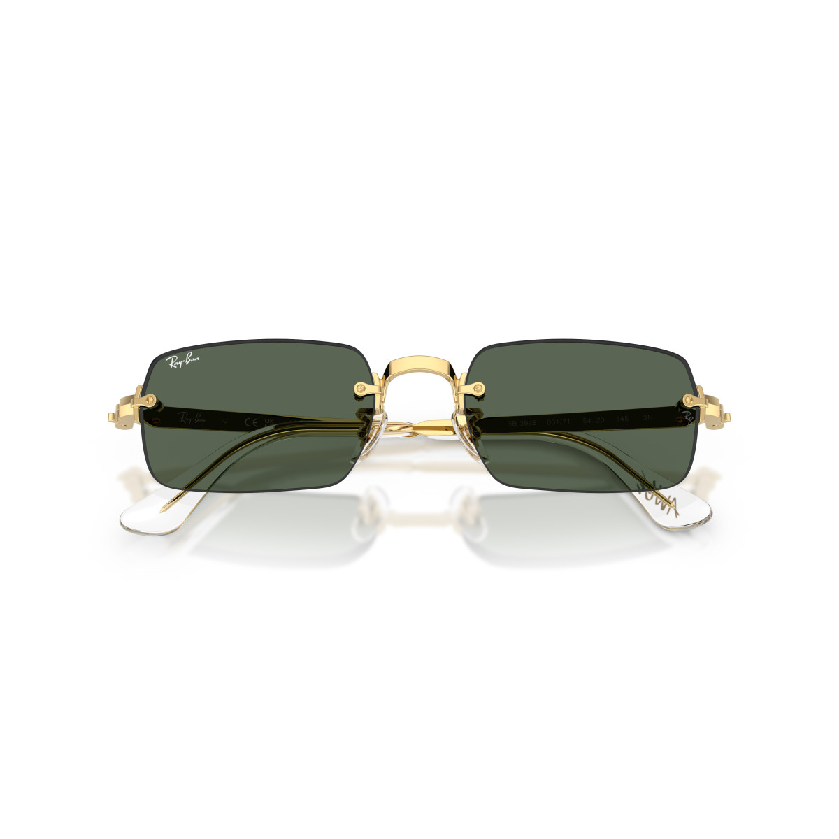 Ray-Ban RB3928 By A$AP Rocky akiniai | Arista Gold - Dark Green