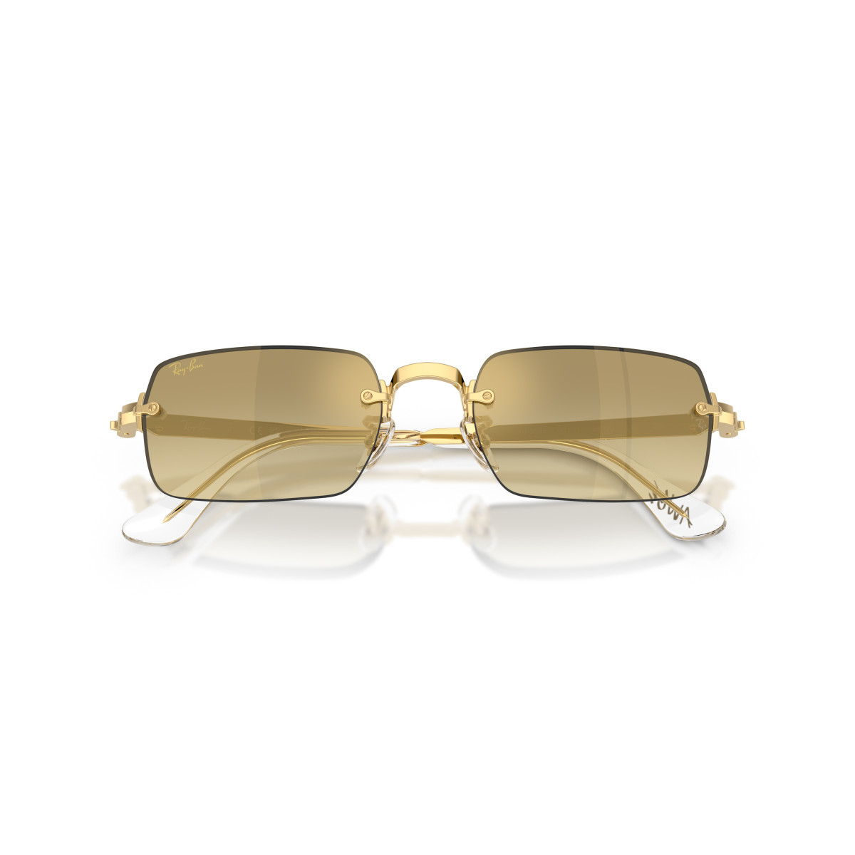 Ray-Ban RB3928 By A$AP Rocky akiniai | Arista Gold - Brown Mirror Gold