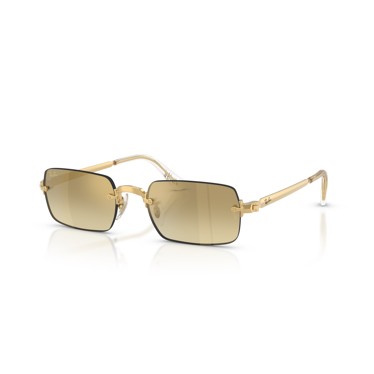 Ray-Ban RB3928 By A$AP Rocky akiniai | Arista Gold - Brown Mirror Gold