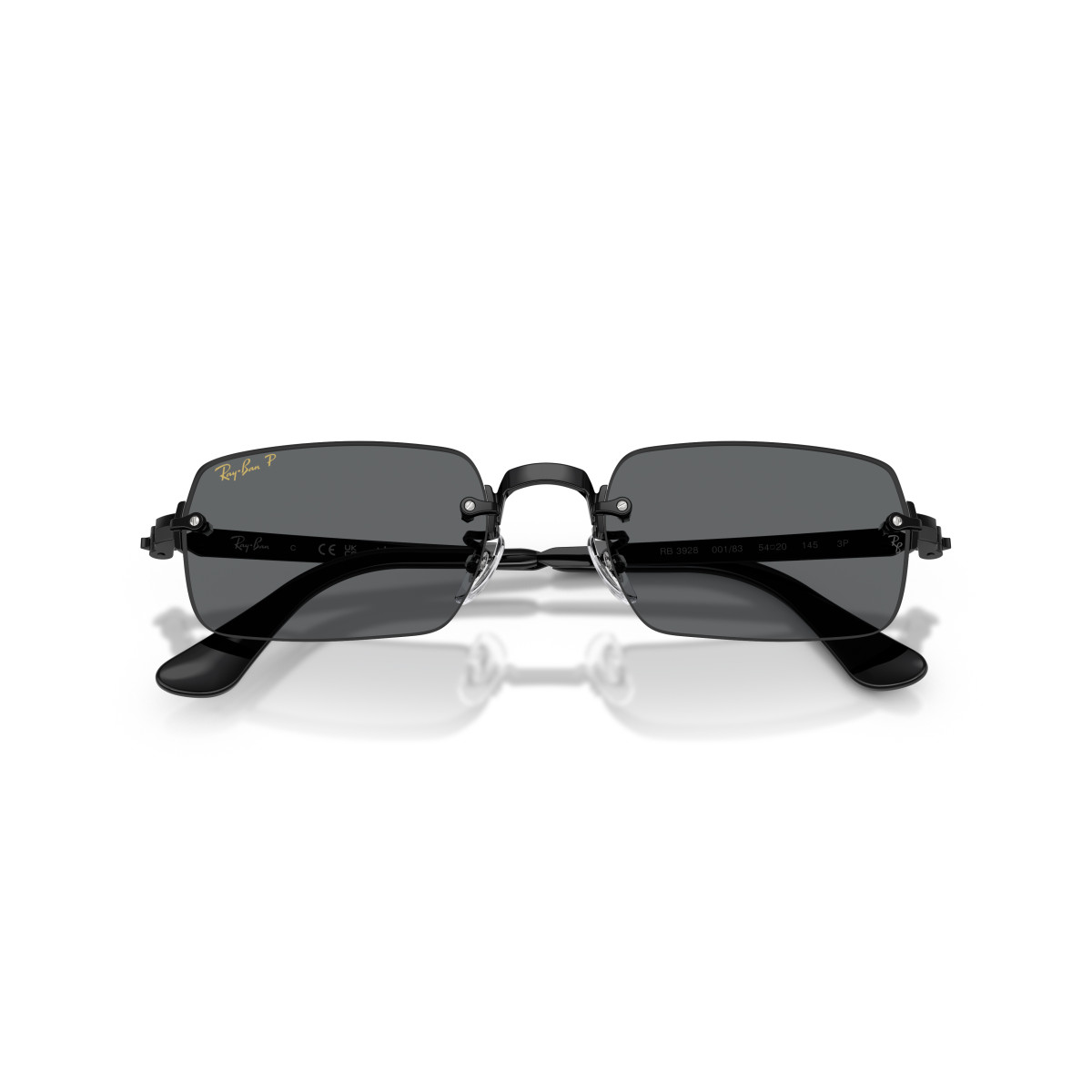 Ray-Ban RB3928 By A$AP Rocky akiniai | Polarized | Black - Dark Grey