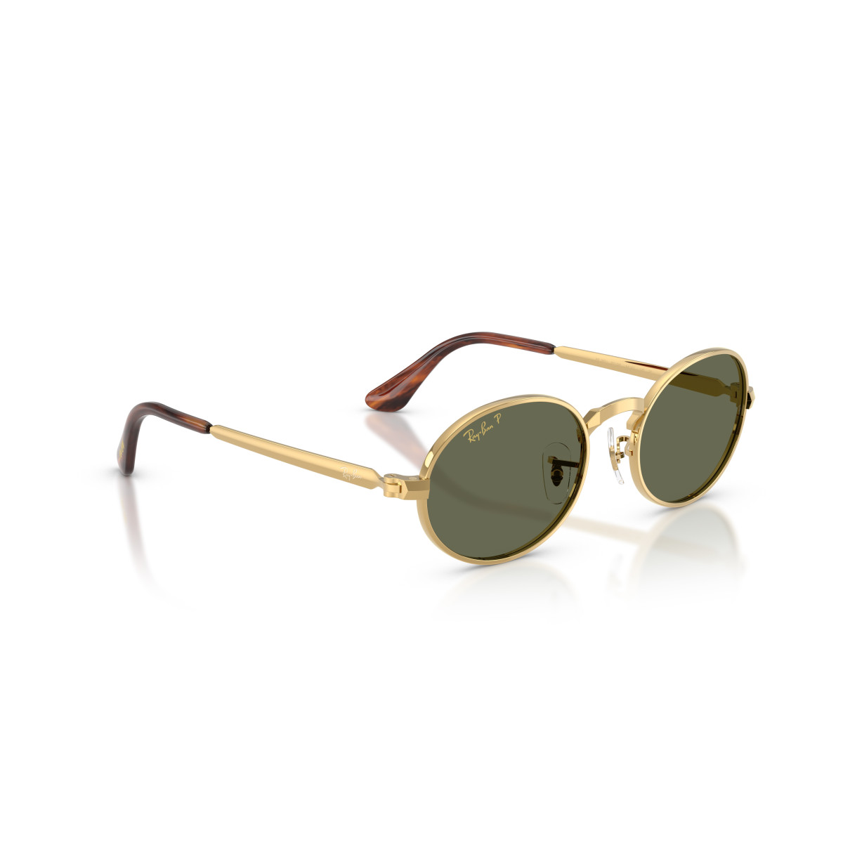 Ray-Ban RB3931 By A$AP Rocky akiniai | Polarized | Arista Gold - Green