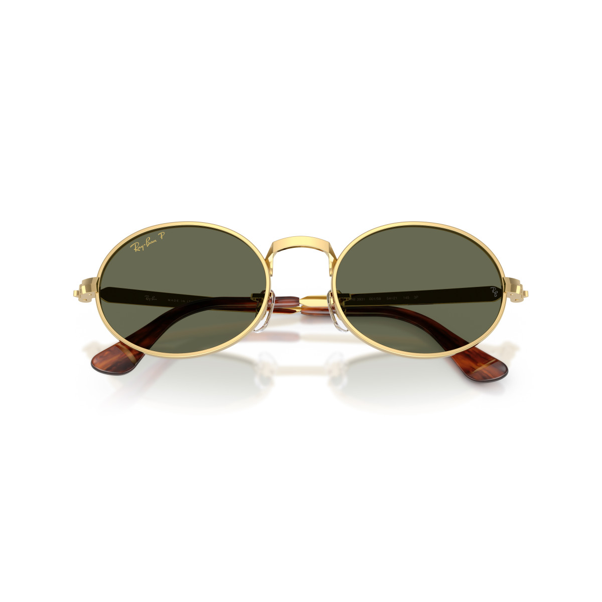 Ray-Ban RB3931 By A$AP Rocky akiniai | Polarized | Arista Gold - Green