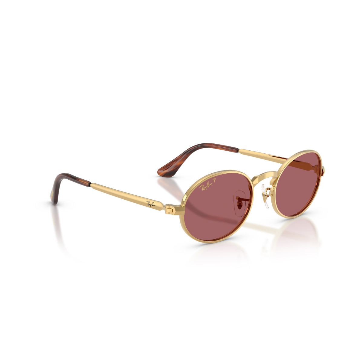 Ray-Ban RB3931 By A$AP Rocky akiniai | Polarized | Arista Gold - Purple