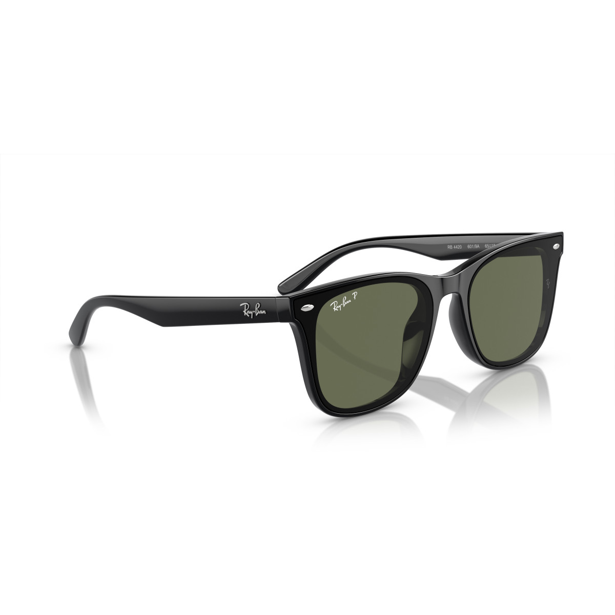 Ray-Ban RB4420 akiniai | Polarized | Black - Dark Green