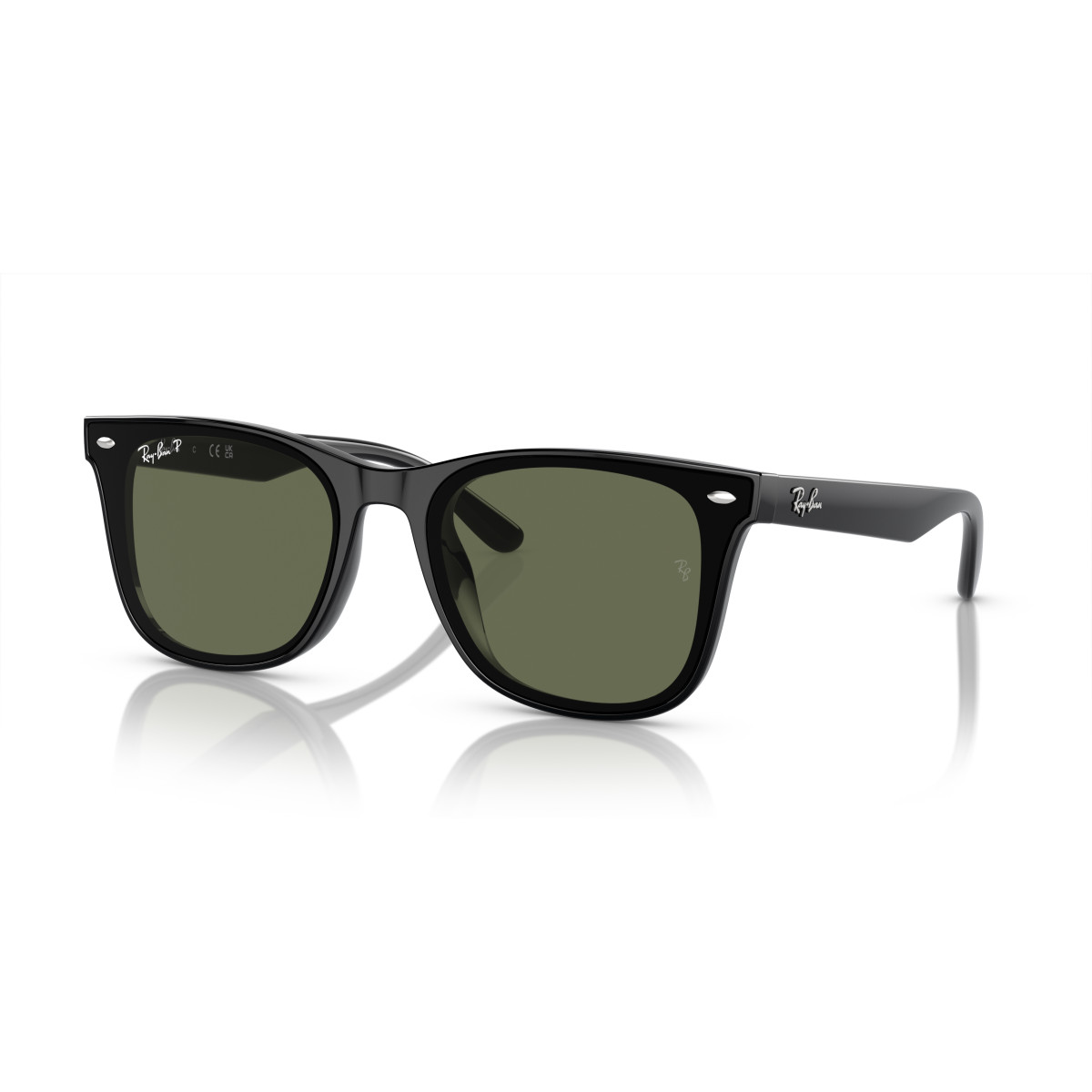 Ray-Ban RB4420 akiniai | Polarized | Black - Dark Green
