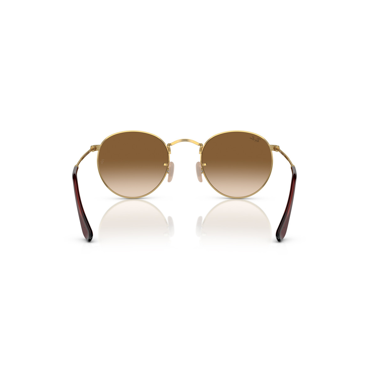 Ray-Ban Round Metal Small Sunglasses | Gold - Brown