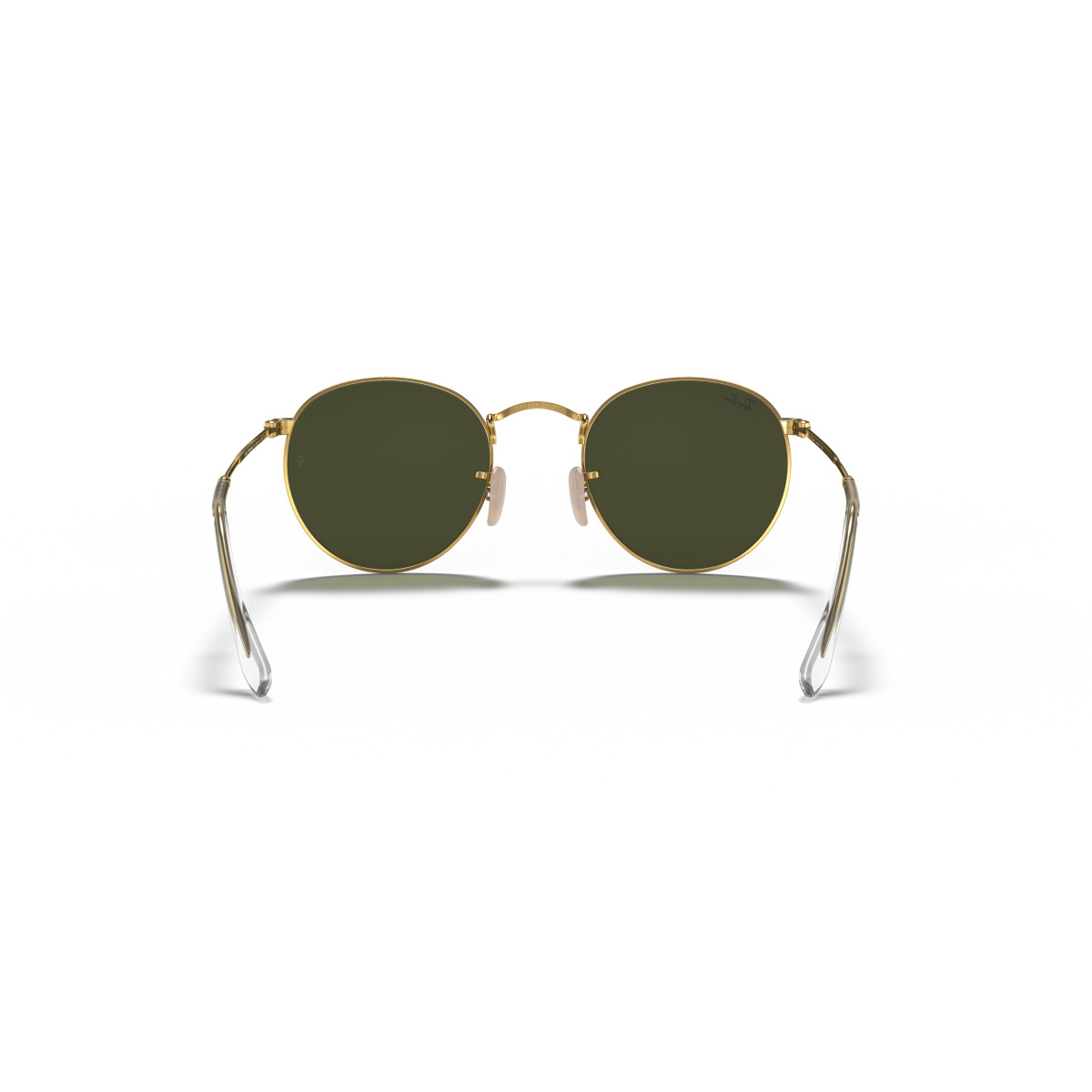 Ray-Ban Round Metal Small Sunglasses | Arista Gold - G-15 Green