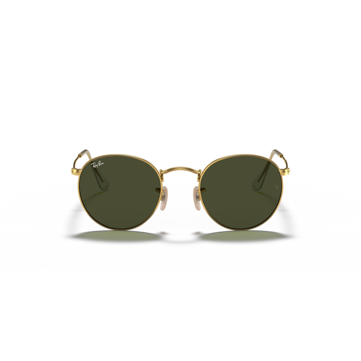 Ray-Ban Round Metal Small Sunglasses | Arista Gold - G-15 Green
