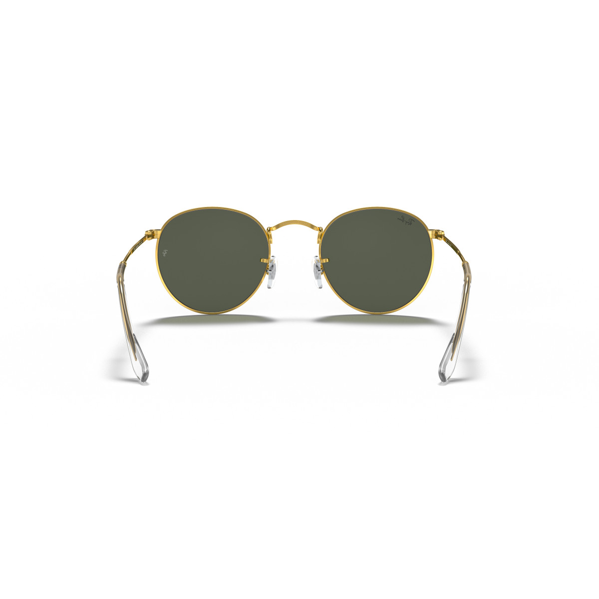 Ray-Ban Round Metal Small akiniai | Gold - G-15 Green