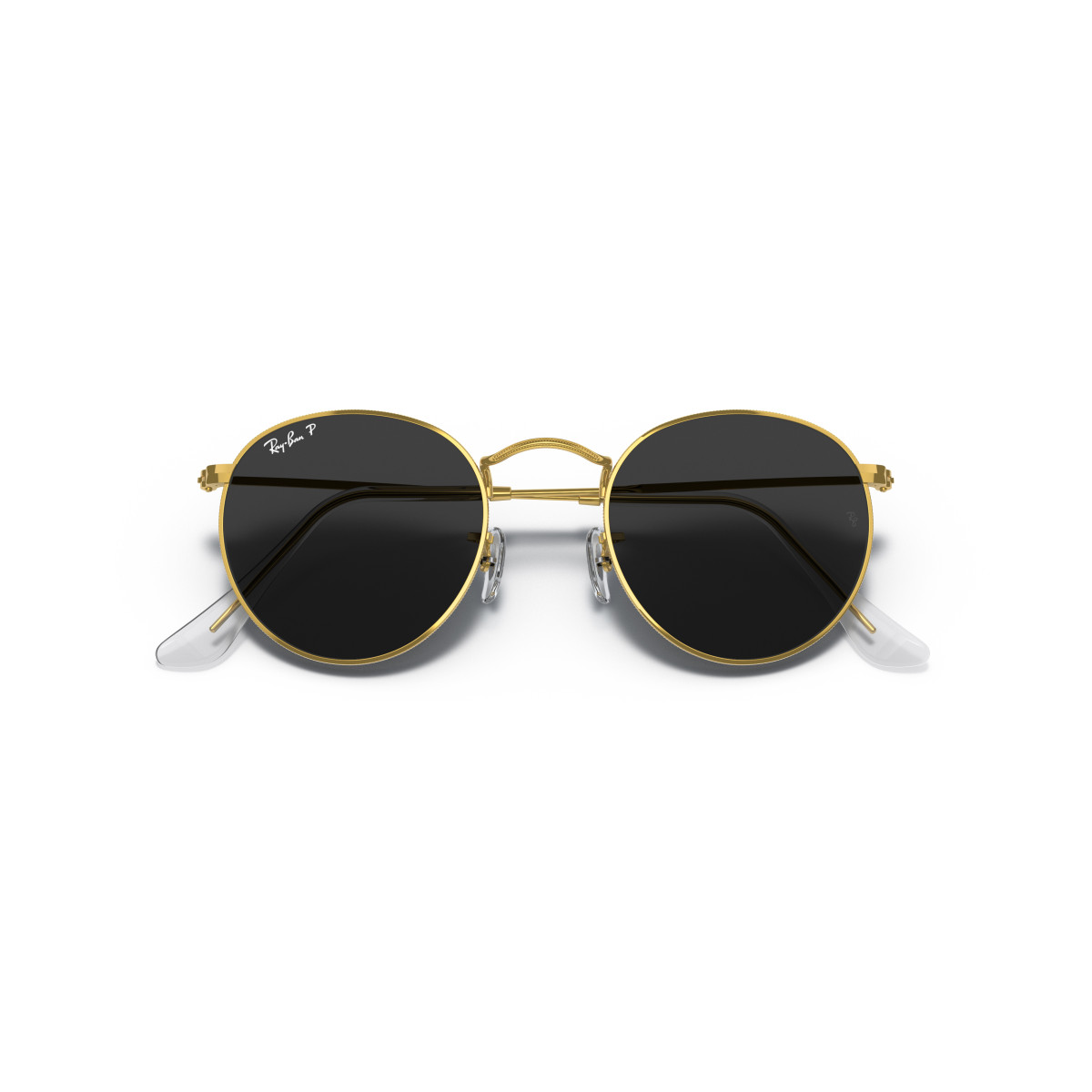 Ray-Ban Round Metal Small akiniai | Polarised | Gold - Black