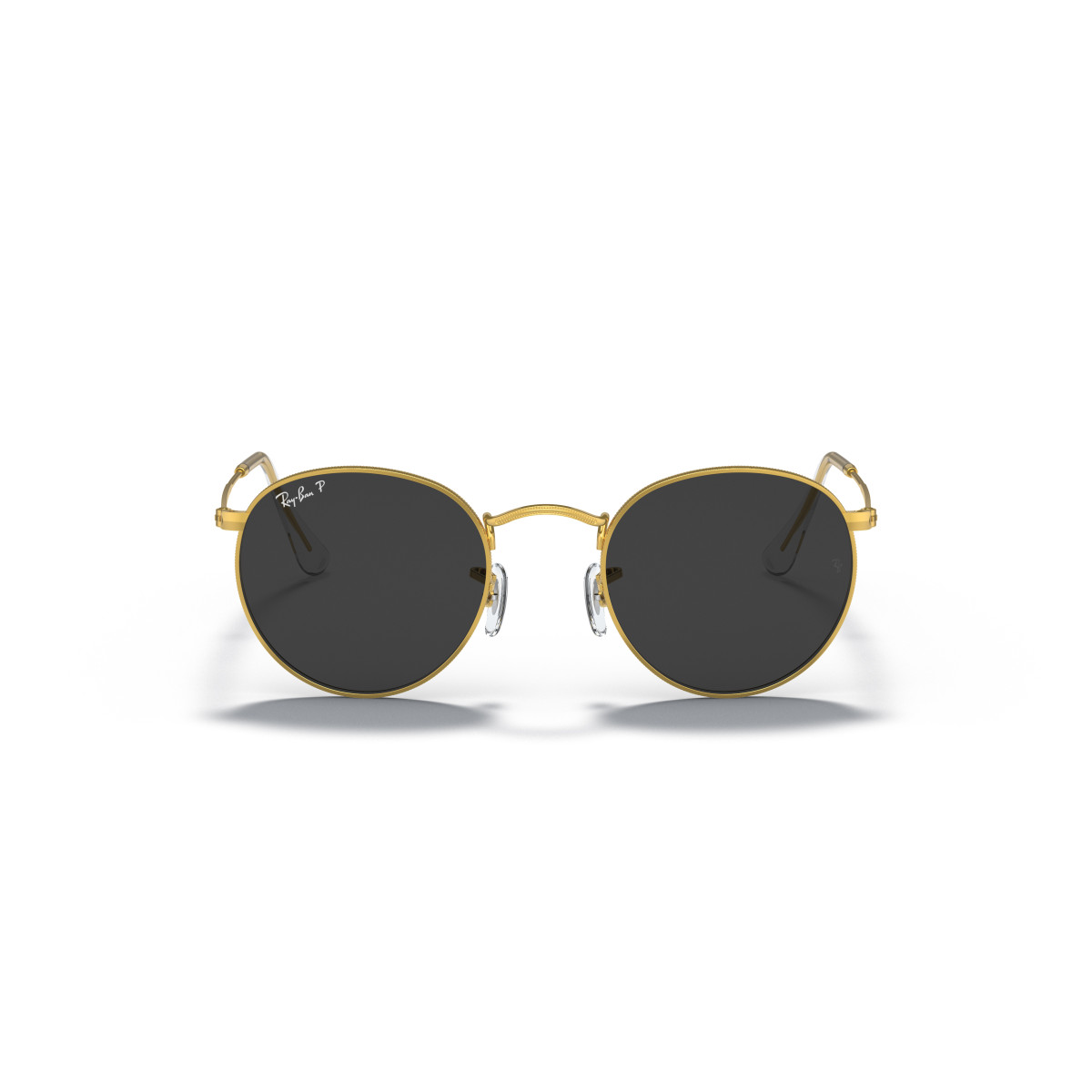Ray-Ban Round Metal Small akiniai | Polarised | Gold - Black