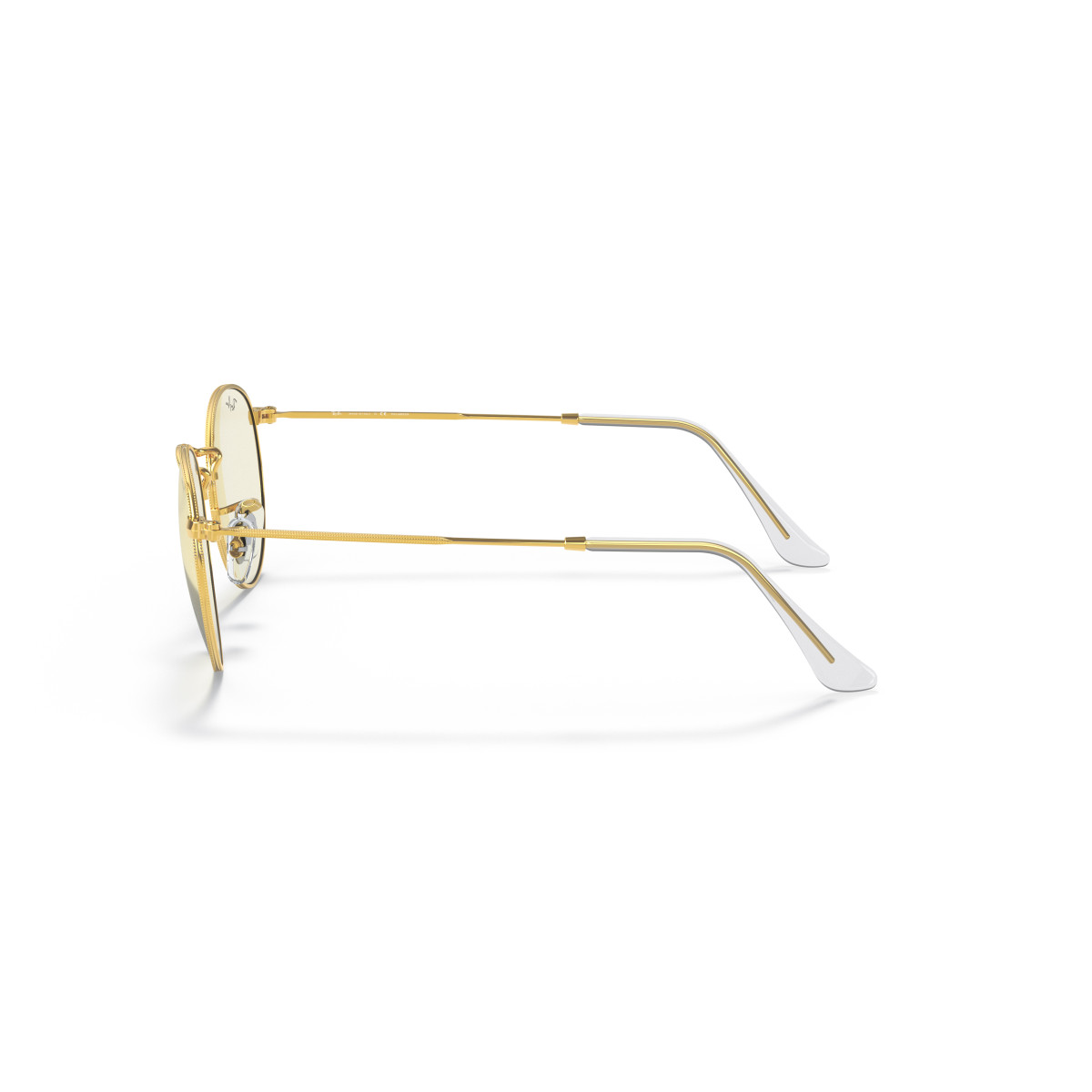 Ray-Ban Round Metal Small akiniai | Photochromic | Gold - Clear