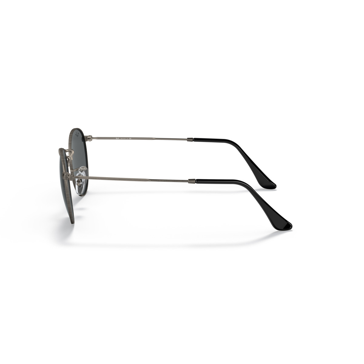 Ray-Ban Round Metal Small akiniai | Gunmetal - Dark Grey