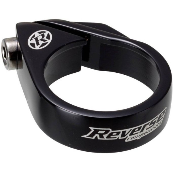 Reverse Bolt balnelio iškyšos spaustukas | 34.9mm | Black