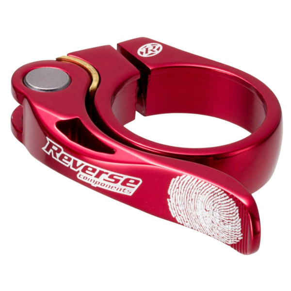 Reverse Long Life balnelio iškyšos spaustukas | 31.8mm  | Red