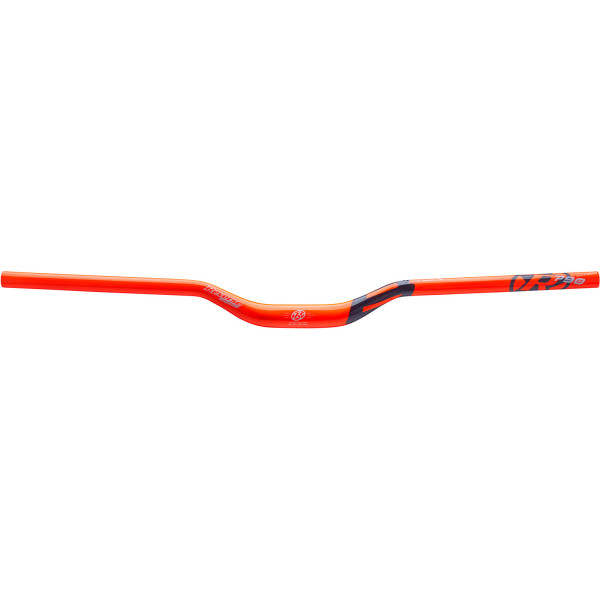 Reverse Base Aluminum Handlebar 31,8x790mm | 35mm Rise | Neon Orange - Black