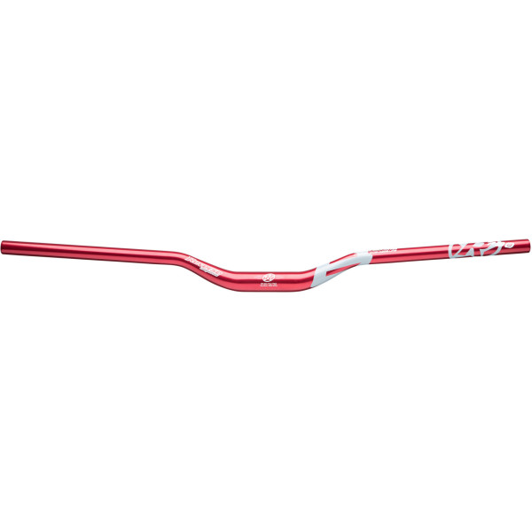 Reverse Base Aluminum Handlebar 31,8x790mm | 35mm Rise | Red - Grey