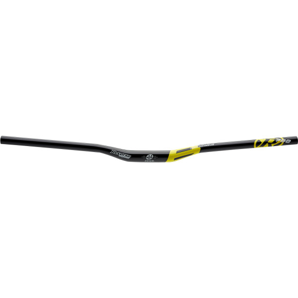 Reverse Base Aluminum Handlebar 31,8x790mm | 18mm Rise | Black - Yellow