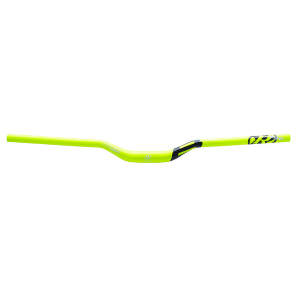 Reverse Base Aluminum Handlebar 35x790mm | 35mm Rise | Neon Yellow - Black