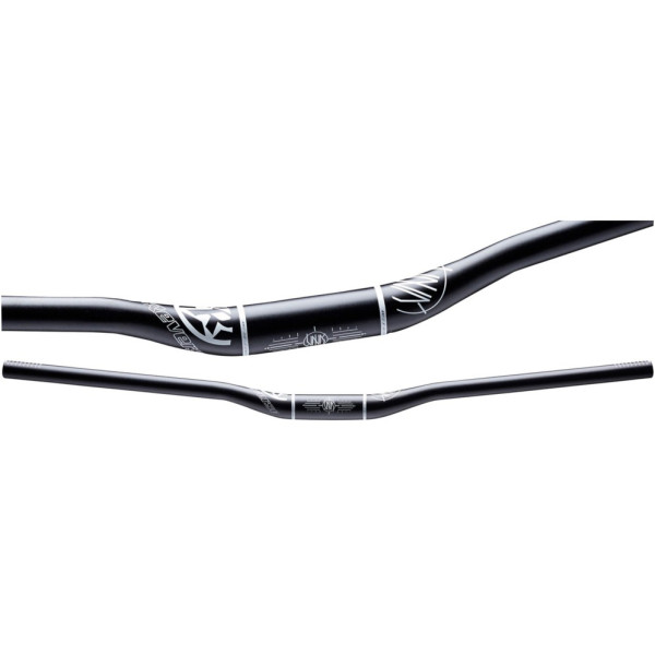 Reverse Niko Vink Aluminum Handlebar 31,8x810mm | 18mm Rise | Black - White