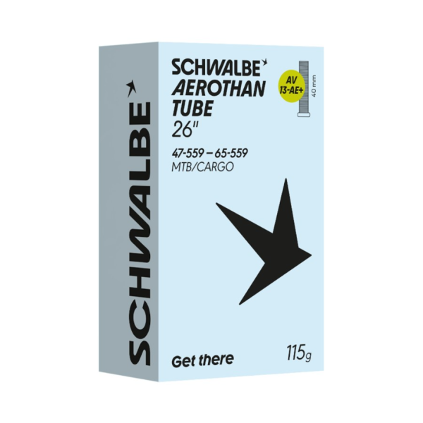 Schwalbe Aerothan MTB/Cargo+ 26" kamera 13AE+ | AV 40mm | 47/65-559