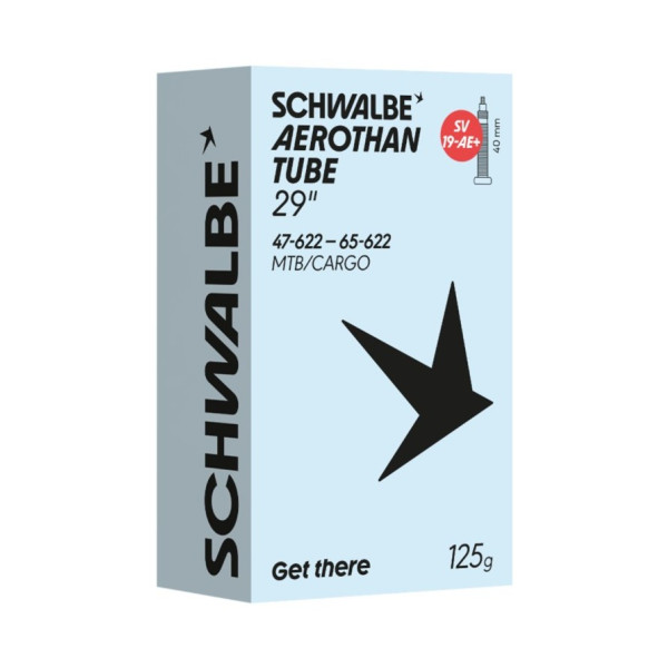 Schwalbe Aerothan MTB/Cargo 29" Inner Tube 19AE+ | SV 40mm | 47/65-622