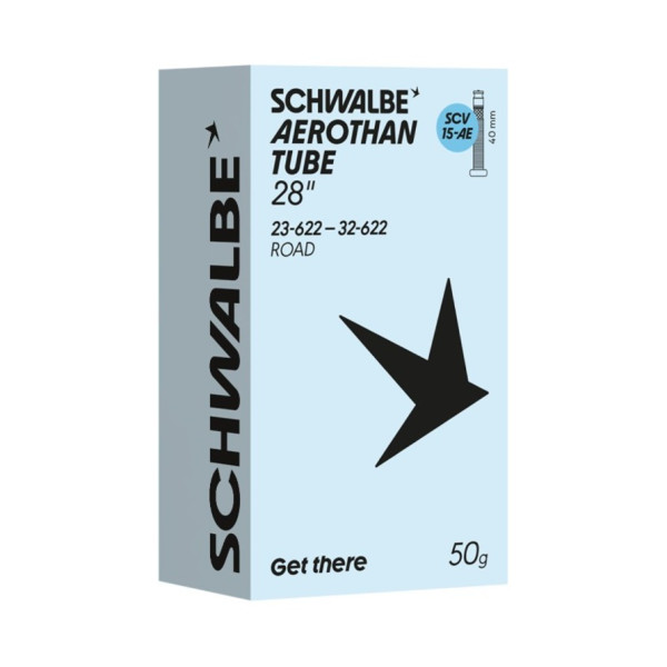 Schwalbe Aerothan Road 28" kamera 15AE | SCV CLIK | 23/32-622