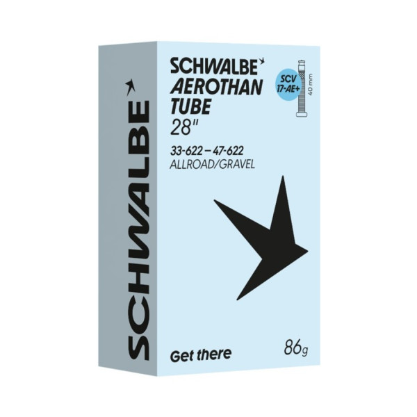 Schwalbe Aerothan Gravel/Allroad 28" kamera 17AE+ | SCV CLIK 40mm | 33/47-622
