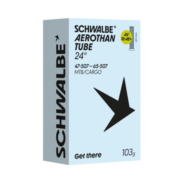 Schwalbe Aerothan MTB/Cargo+ 24" Inner Tube 10AE+ | SV 40mm | 47/65-507