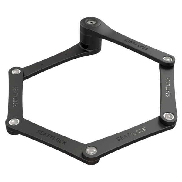 Seatylock Foldylock Compact Folding Lock | Black
