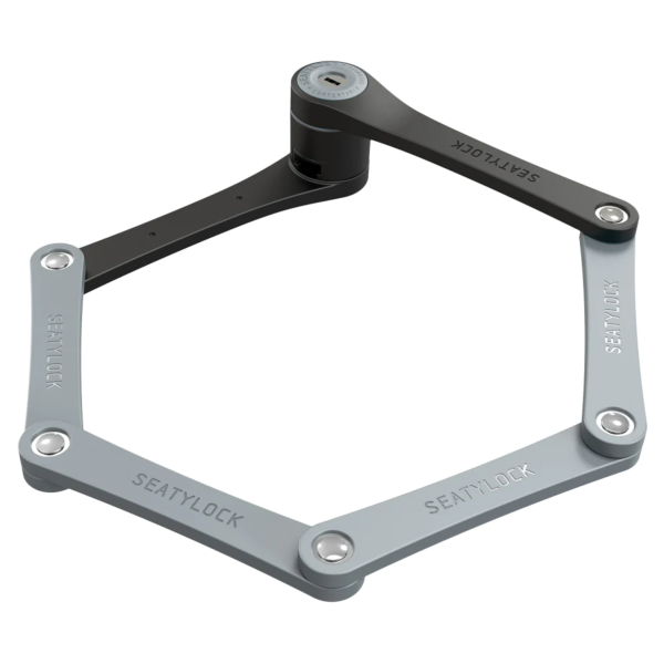 Seatylock Foldylock Compact Folding Lock | Grey