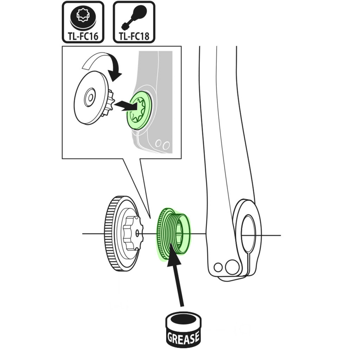 Shimano XT/SLX/LX/GRX Crank Arm Fixing Bolt Velonova ®