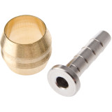 Shimano SM-BH90 hidraulinių stabdžių žarnelės jungtis | Olive + Insert Pin