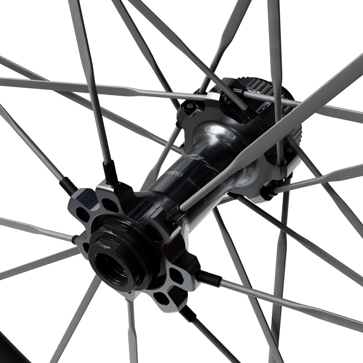 Shimano Dura Ace WH-R9370-C60 Tubeless Disc Carbon priekinis ratas